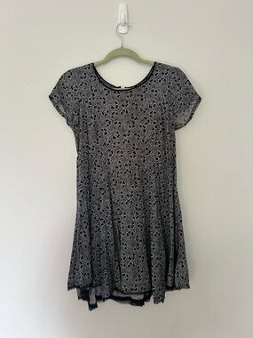 Urban Outfitters (silence + noise) Black and White Floral Dress